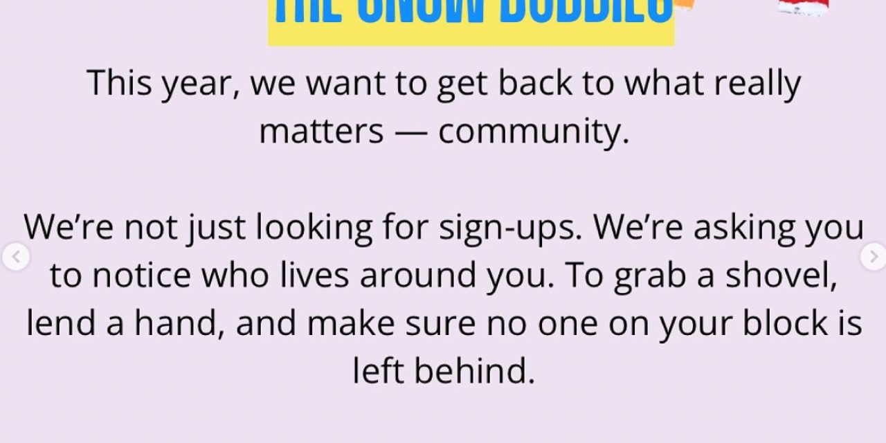 Snowbuddies is now Hey Neighbor!