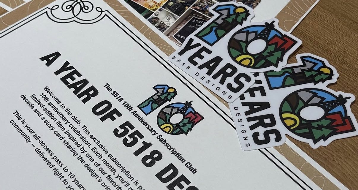 Time is running out for your 5518 10th anniversary gift subscription!